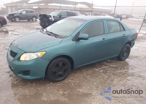 2010 Toyota Corolla Le z USA, uszkodzony, nr VIN JTDBU4EE9A9115296